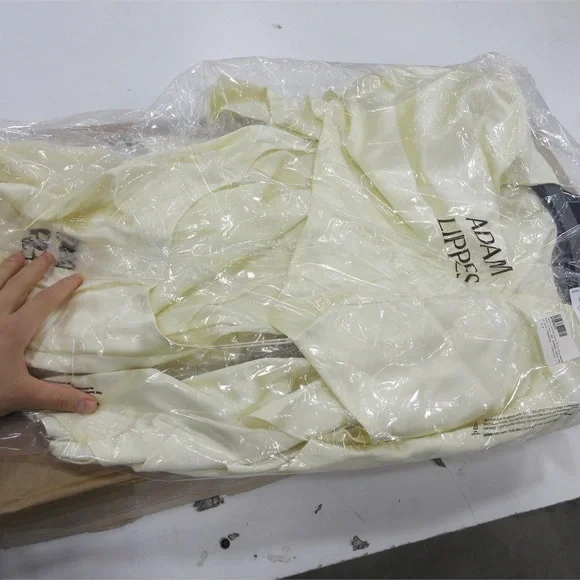 NWT Size 2 Adam Lippes “Larys” convertible cream silk dress - Picture 5 of 7